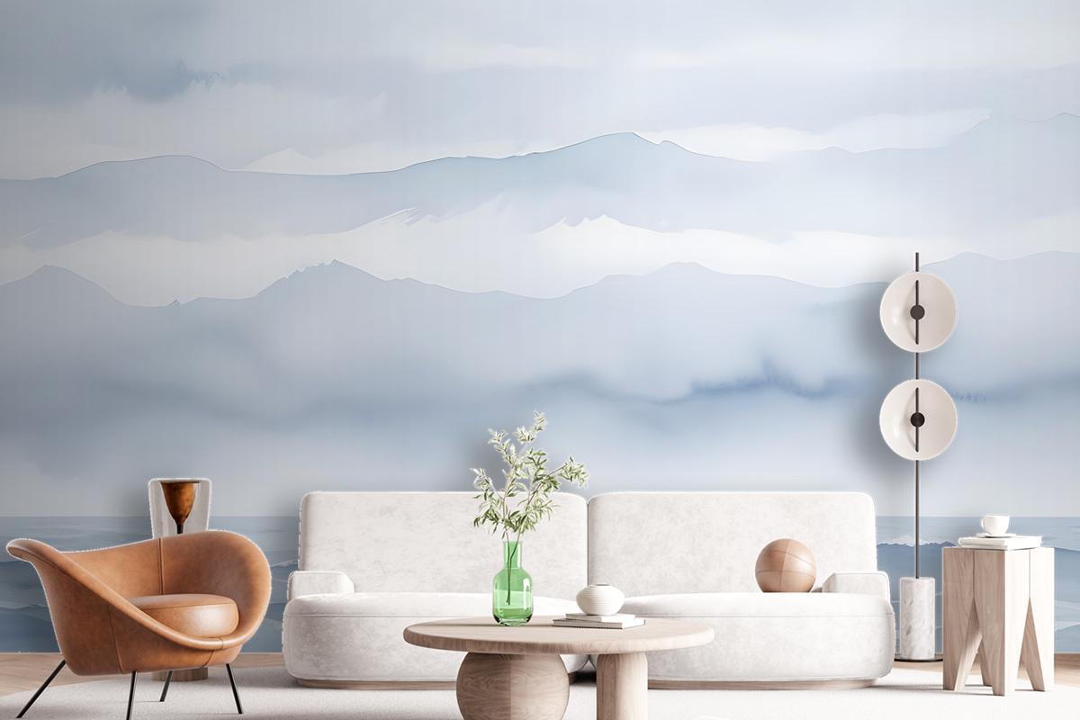 Soft Waves Wallpaper Mural