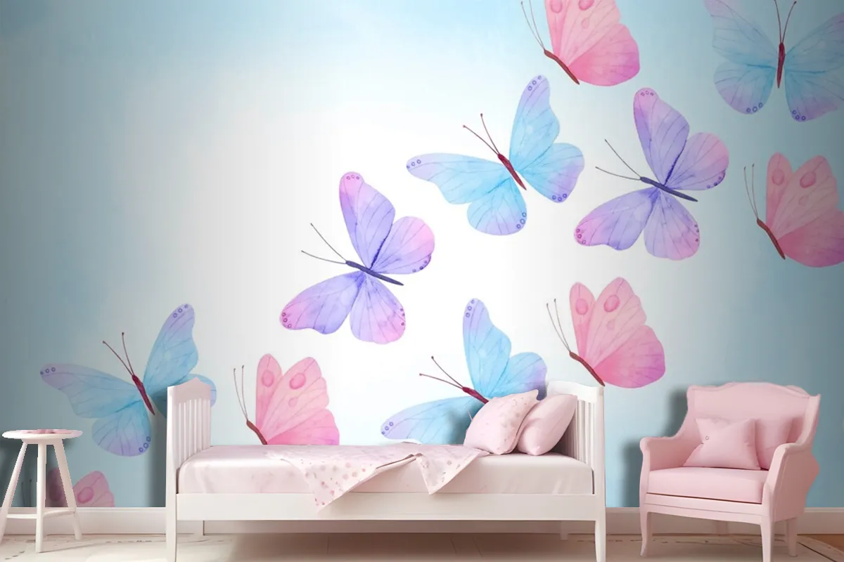 Watercolor Oil Painting Background Wallpaper Mural