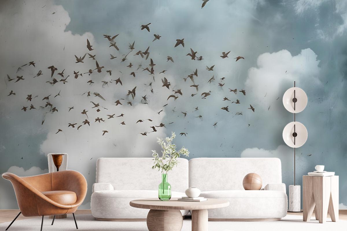 Watercolor Splash Art Wallpaper Mural