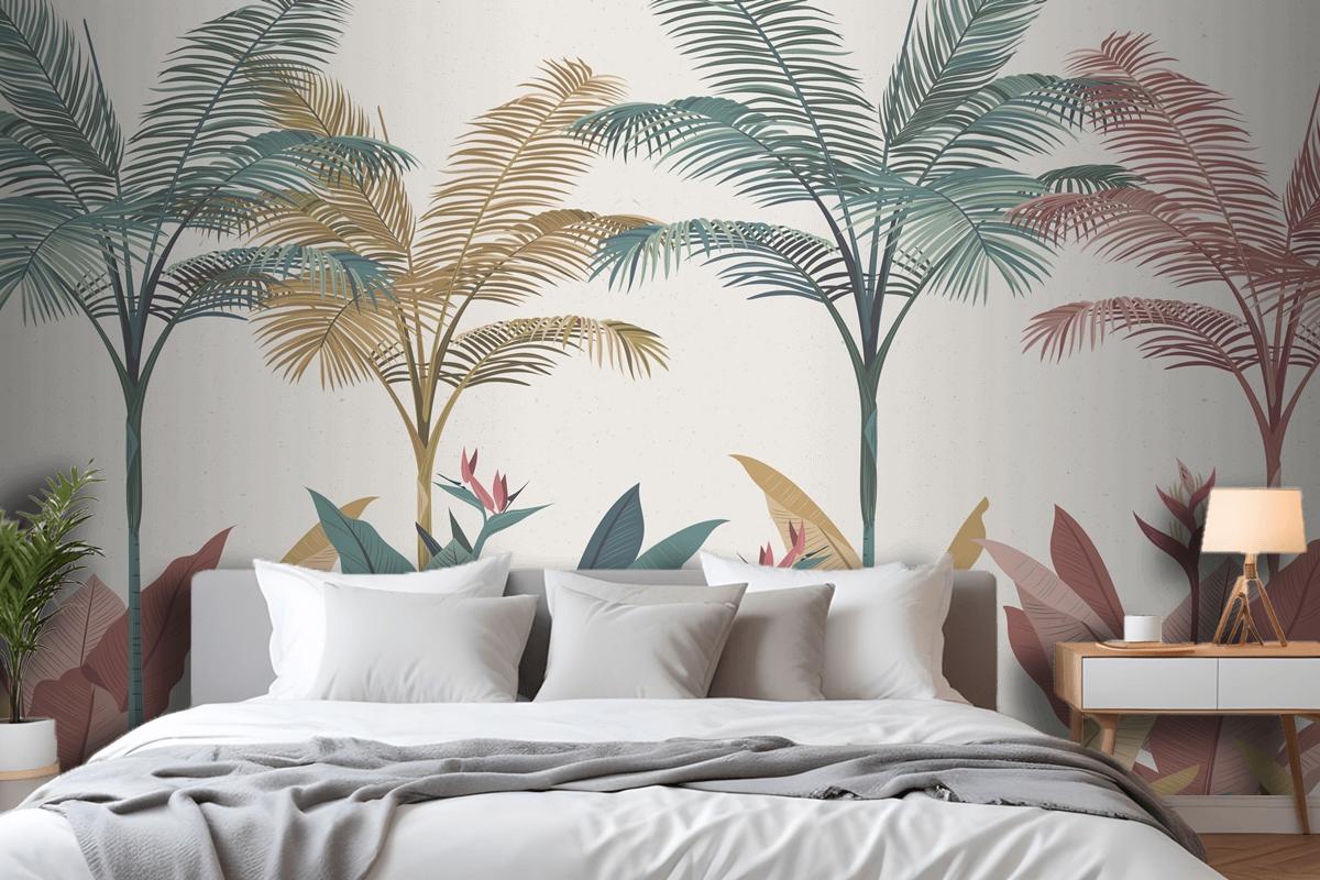 Tropical Design Wallpaper Mural