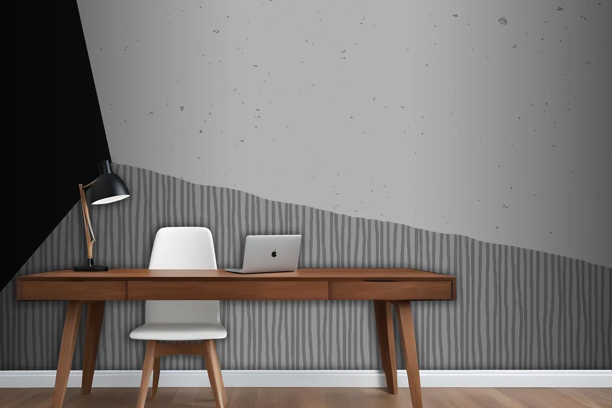 Abstarct Background In Black And White Wallpaper Mural