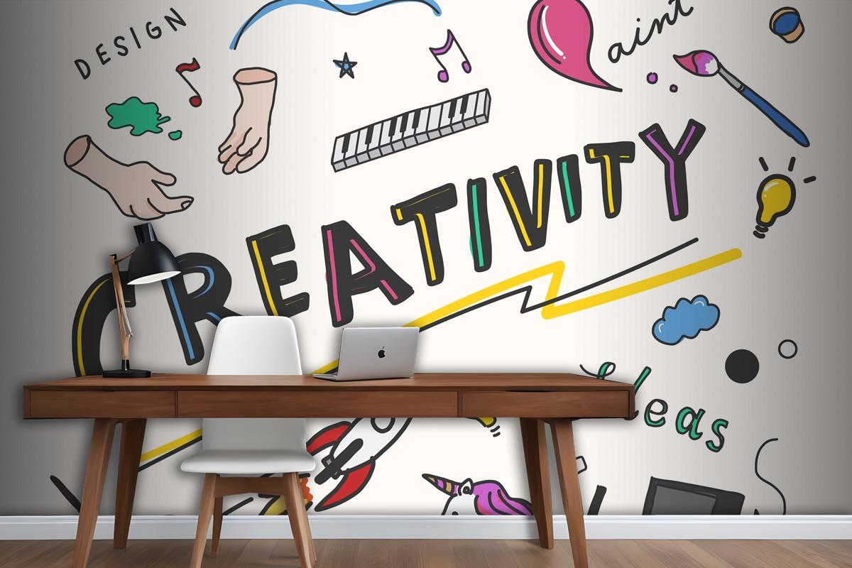 Creativity And Innovation Concept Wallpaper Mural