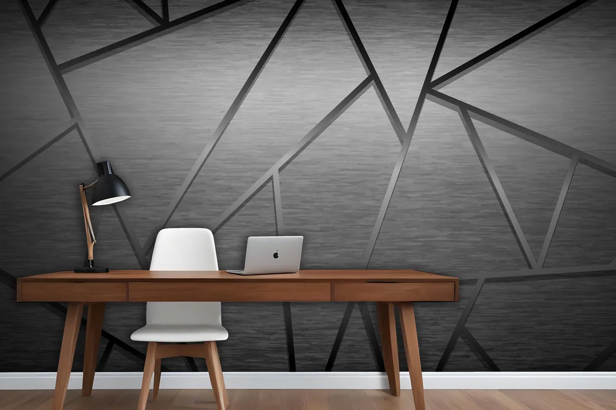 Geometrical Background Office Wallpaper Mural