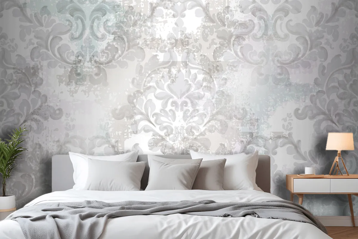 Baroque Texture Pattern Wallpaper Mural