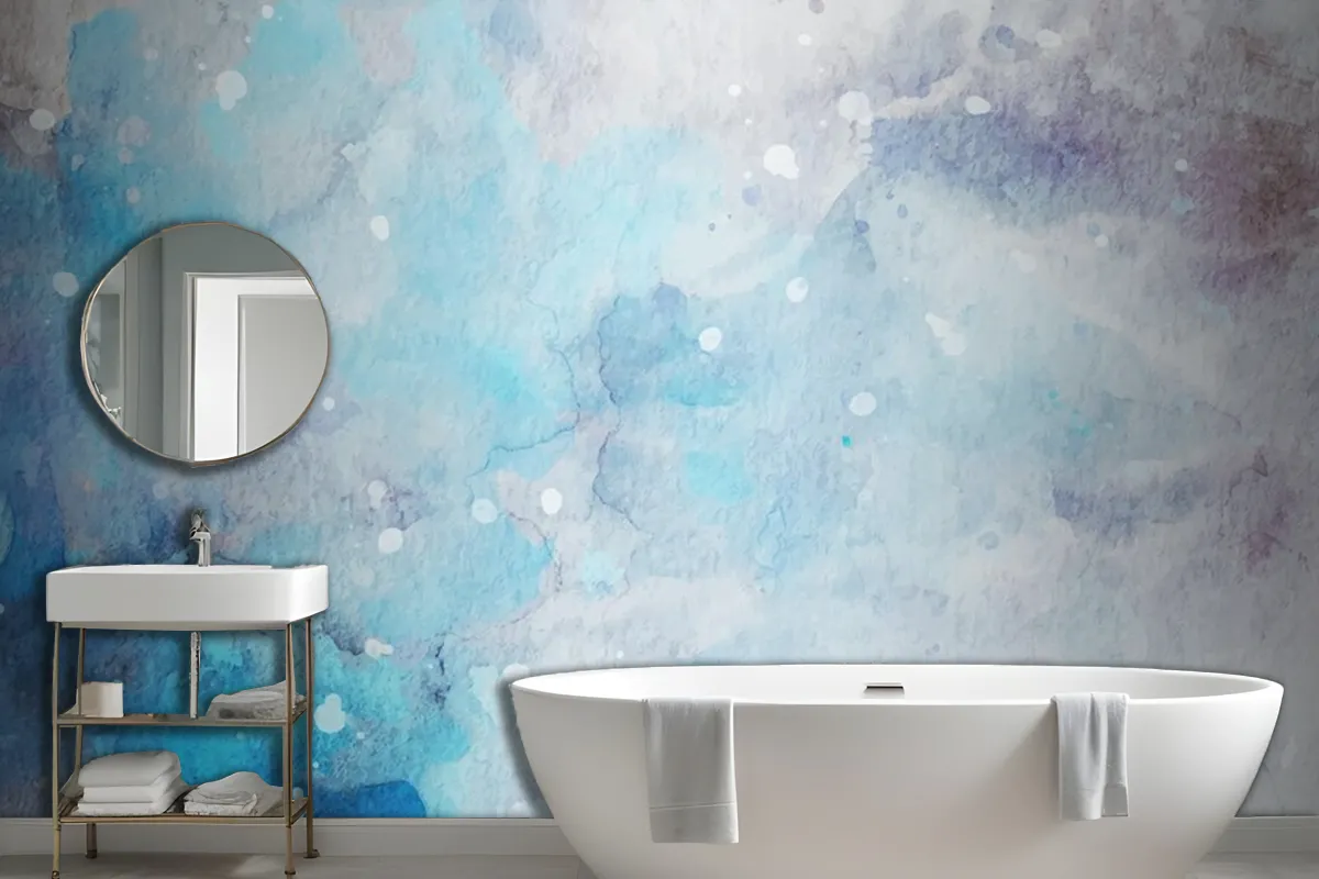 Abstract Watercolor Artwork Texture Wallpaper Mural