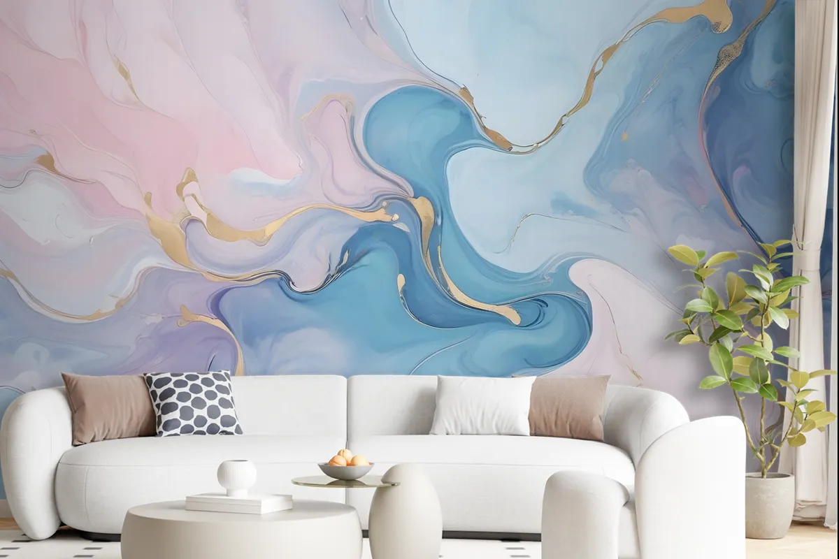 Abstract Art Marble Wallpaper Mural