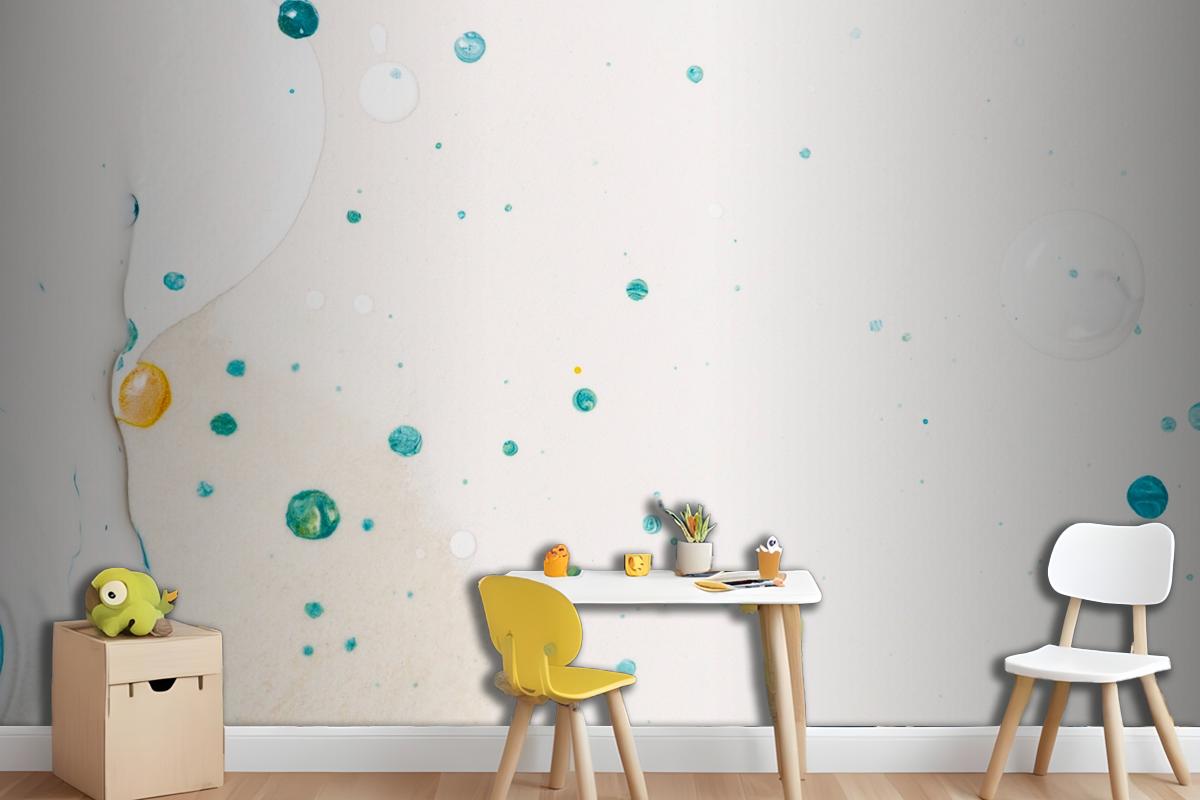 Aesthetic Background Handmade Experimental Art Wallpaper Mural