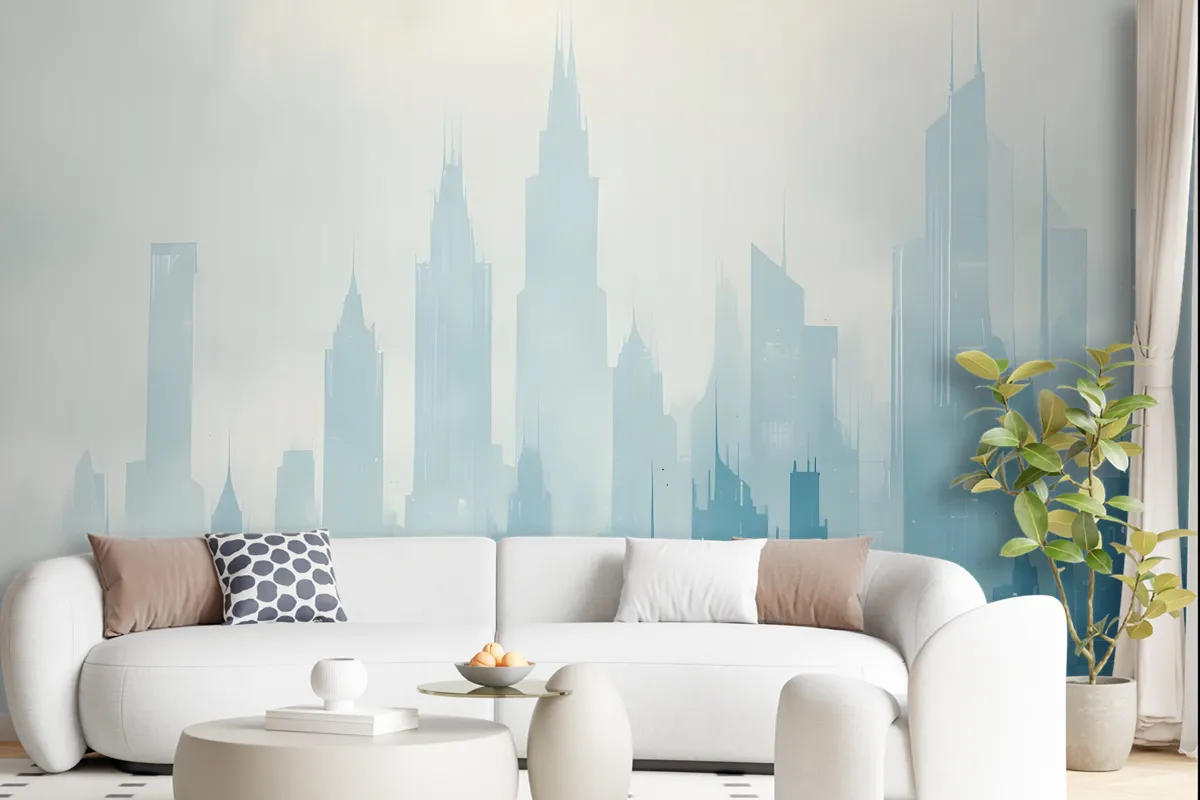 Cityscape Wallpaper Mural