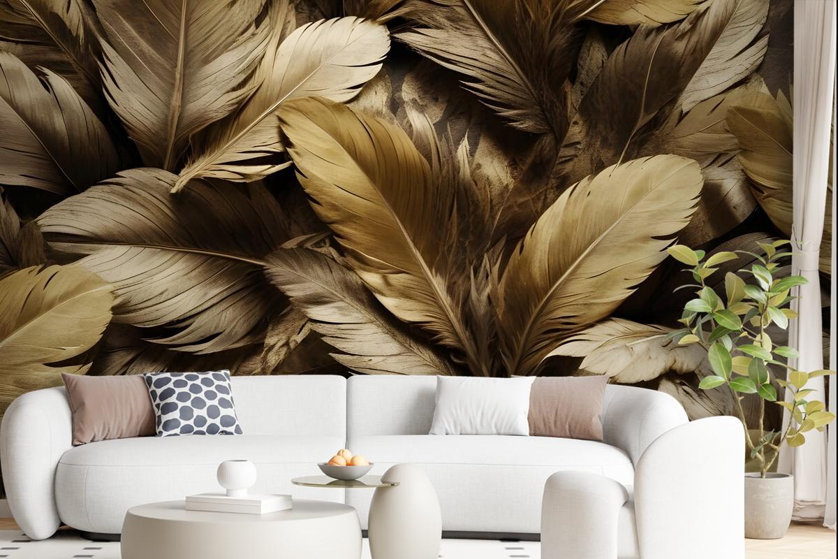 Dead Leaf Wallpaper Wallpaper Mural