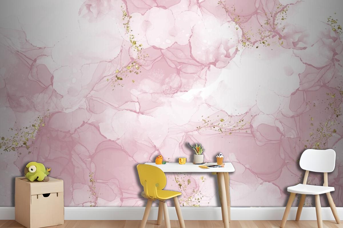 Hand Painted Watercolor Background Wallpaper Mural