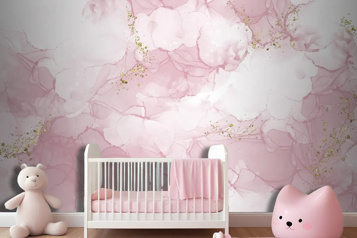 Hand Painted Watercolor Background Wallpaper Mural