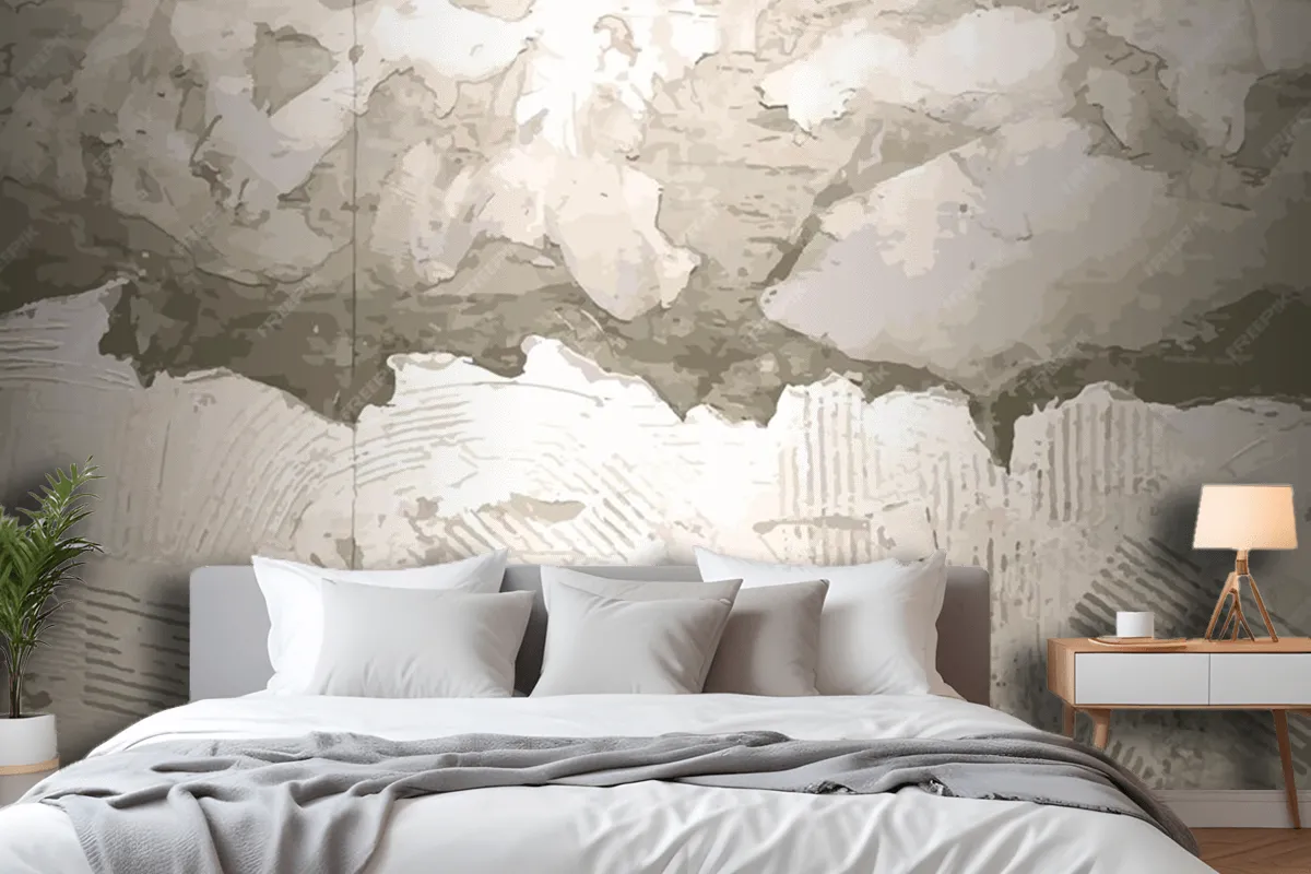 Decorative Concept Wall Pattern And Grunge Texture Wallpaper Mural