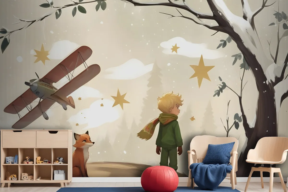 Kids Little Prince Wallpaper Mural