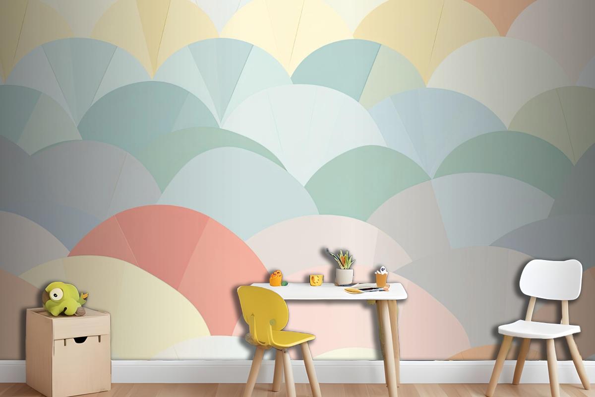 Of Banner For Background Pastel Wallpaper Mural