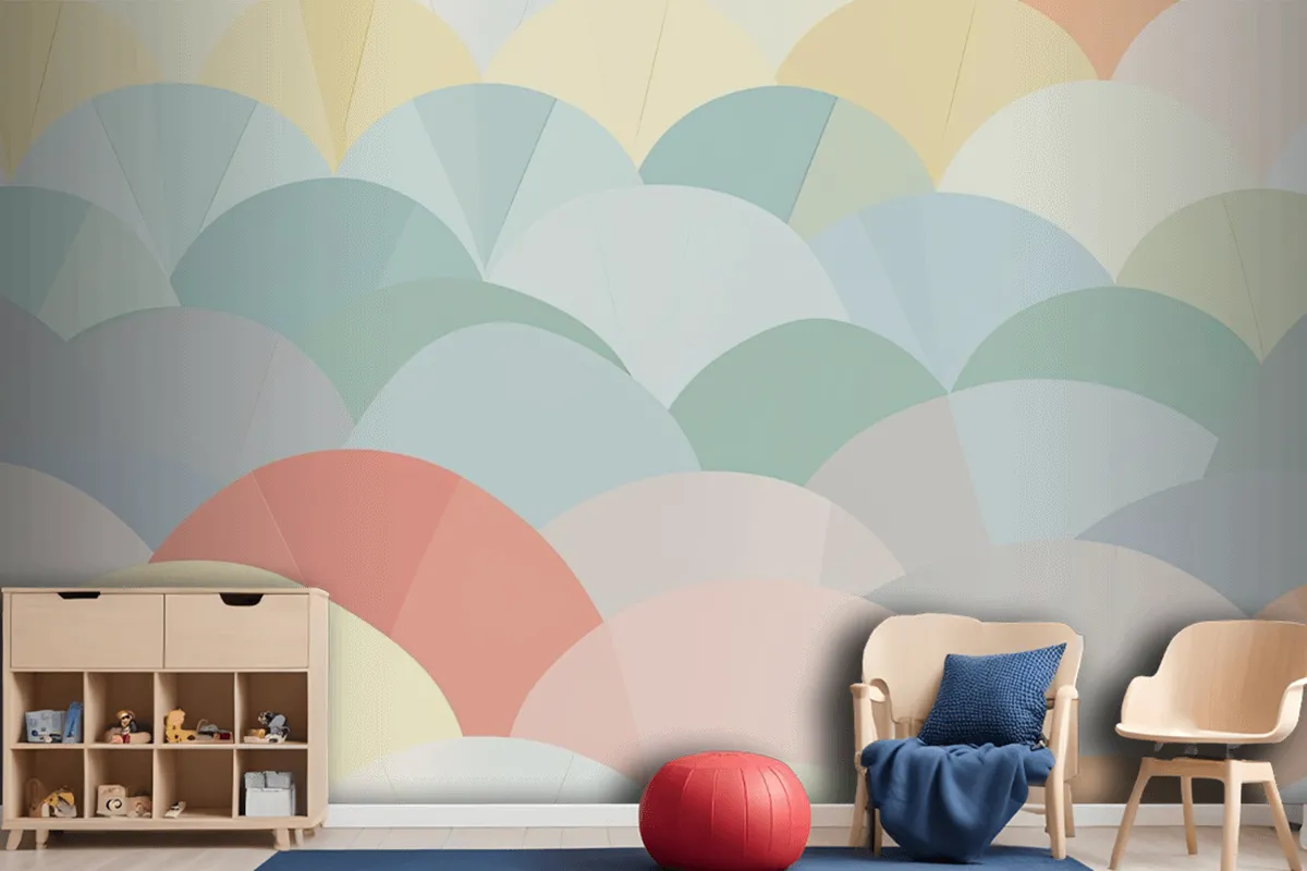 Of Banner For Background Pastel Wallpaper Mural