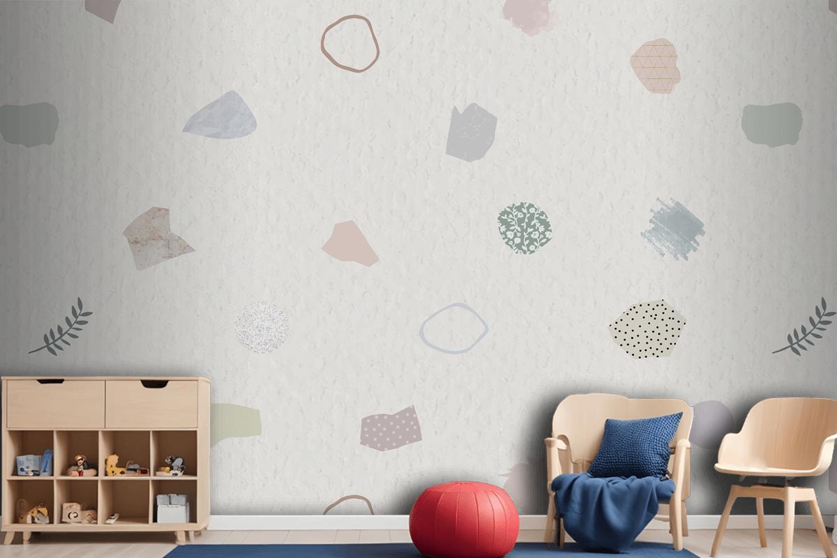 Ripped Paper Note Seamless Wallpaper Design Wallpaper Mural