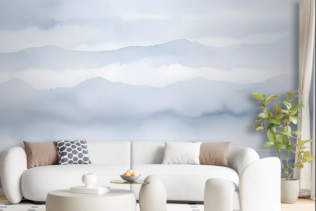 Soft Waves Wallpaper Mural