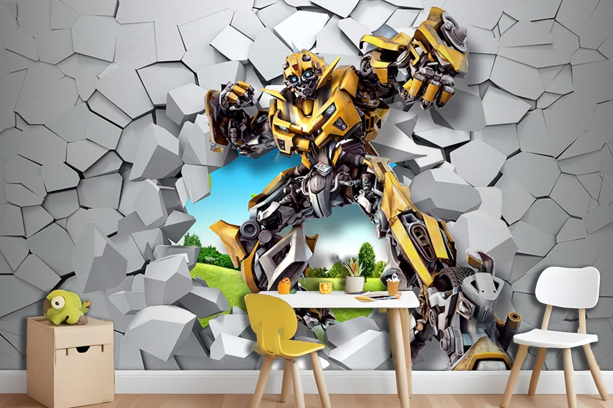 Transformers Duvar Kağıdı 3D