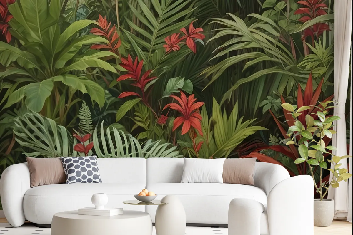 Tropical Rainforest Wallpaper Mural