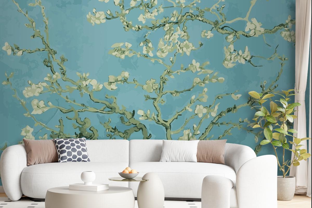 Van Gogh Almond Blossom Wallpaper Mural