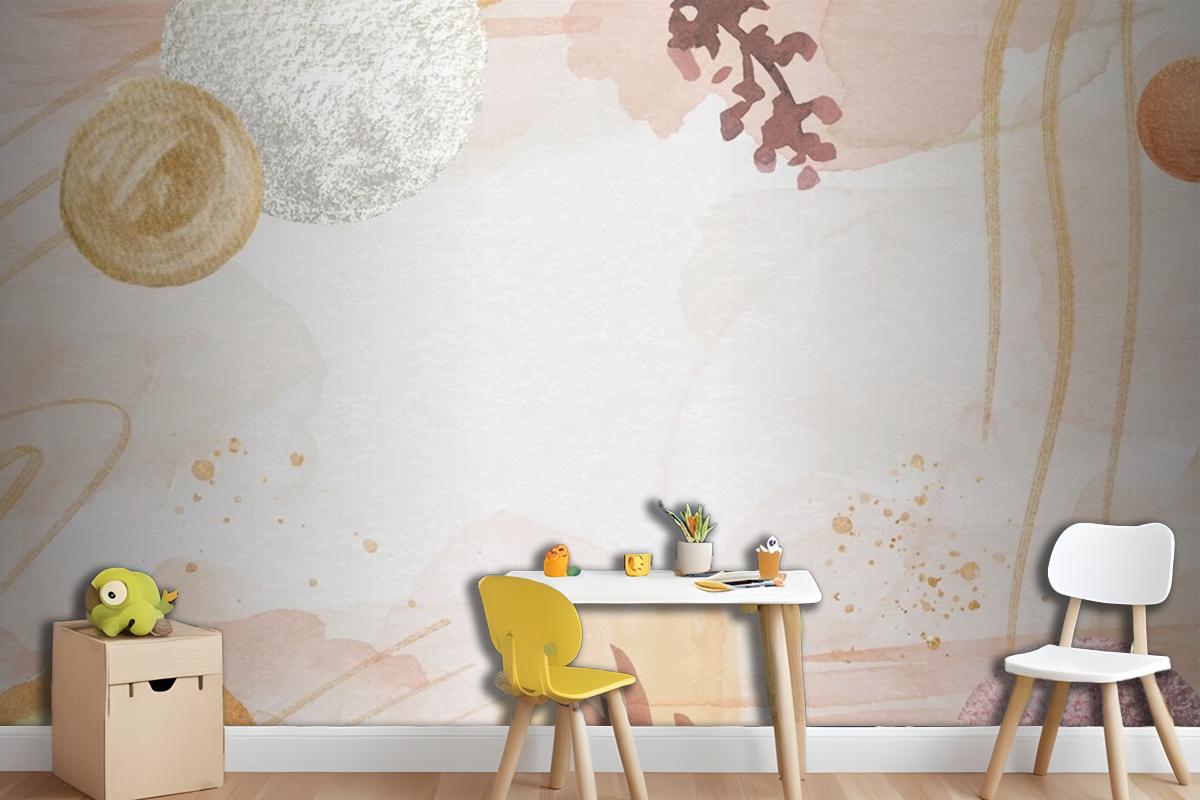 Watercolor Abstract Background Wallpaper Mural