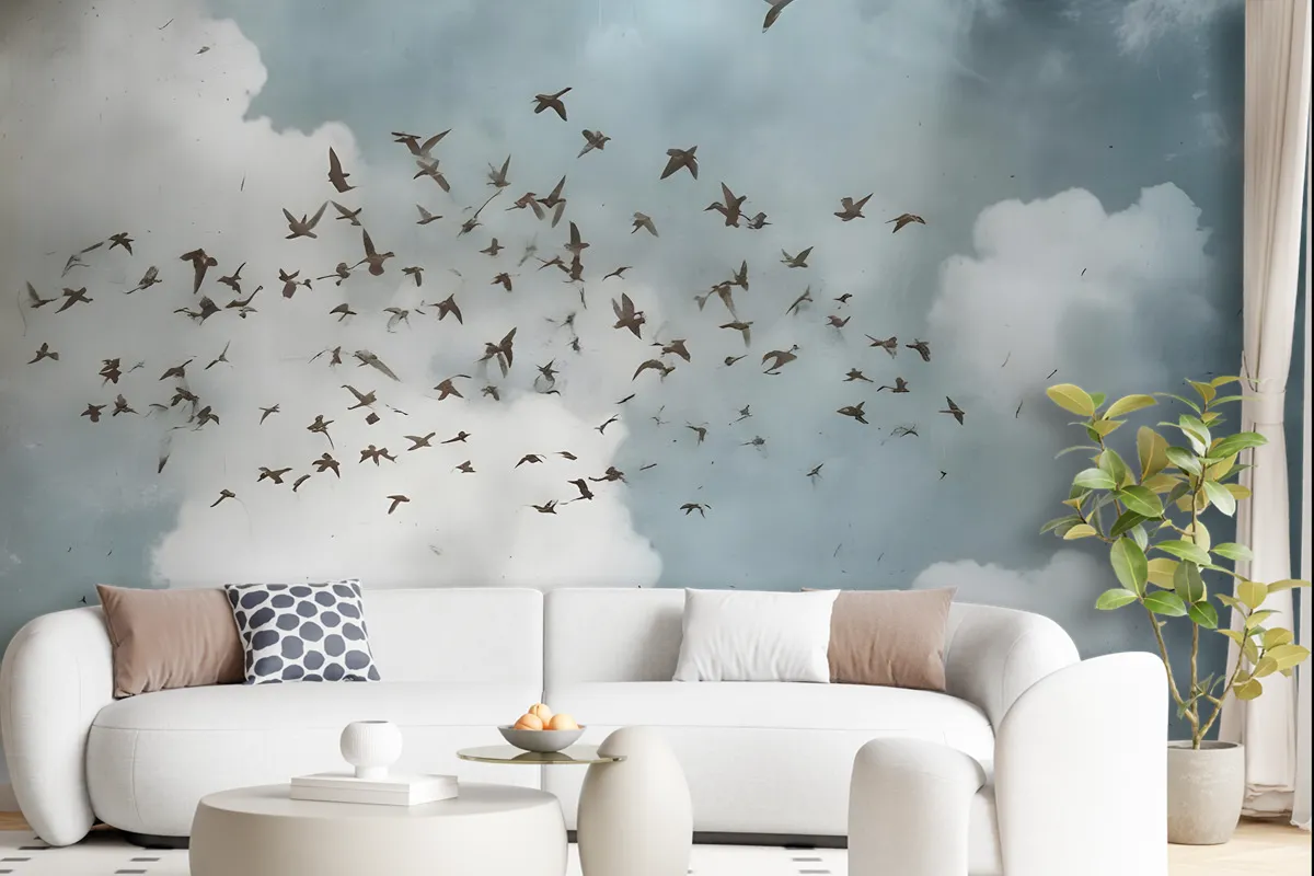 Watercolor Splash Art Wallpaper Mural