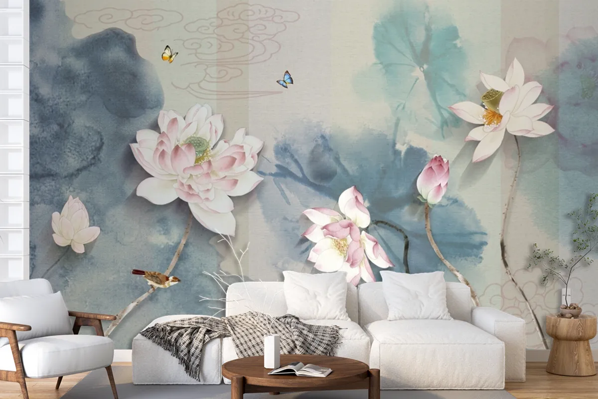 Multicolour Rustic Wall Tile Decor Wallpaper Mural