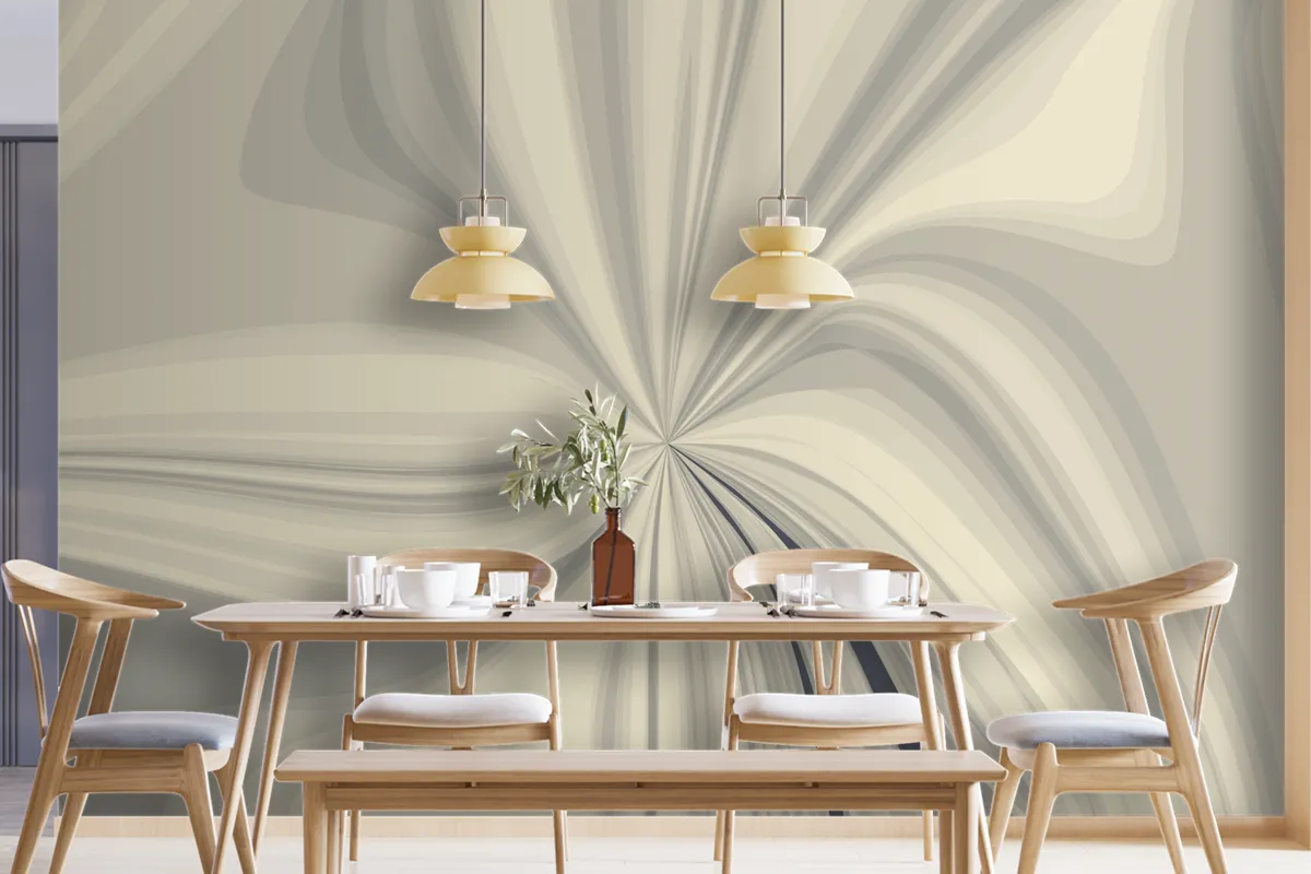 Modern And Trendy Abstract Colorful Liquid Marble Paint Wallpaper Mural