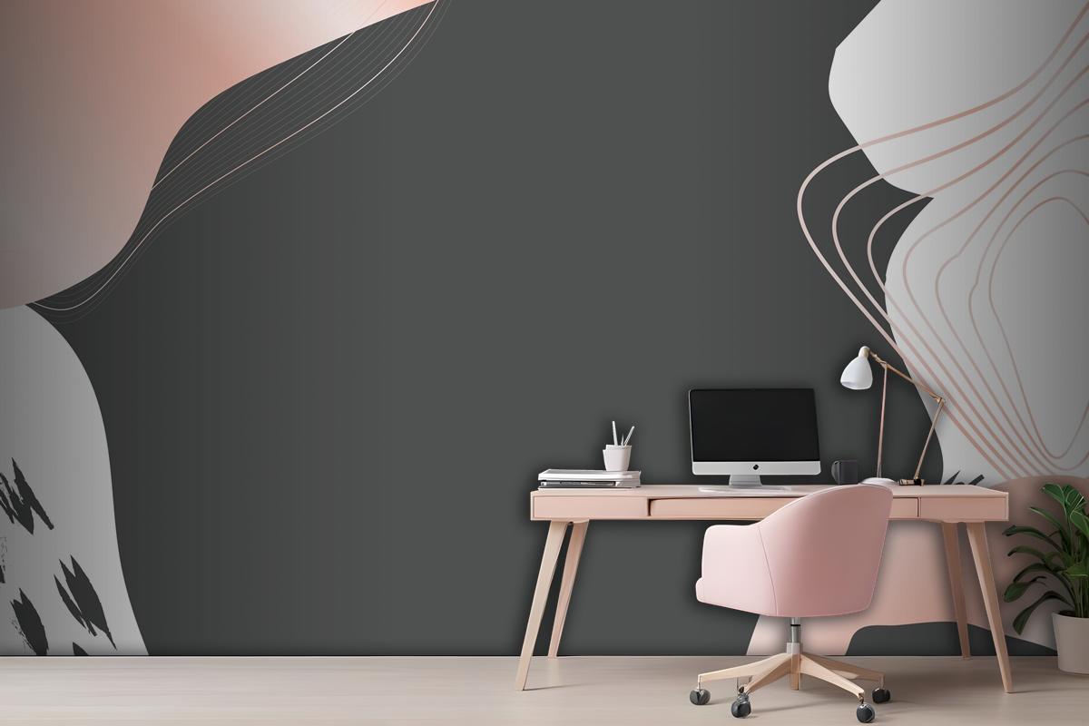 Abstract Background Office Wallpaper Mural