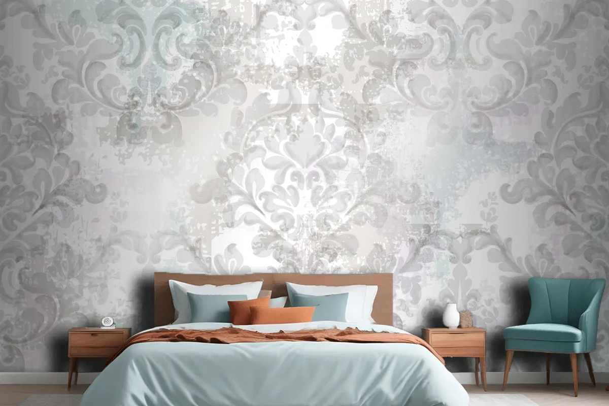 Baroque Texture Pattern Wallpaper Mural