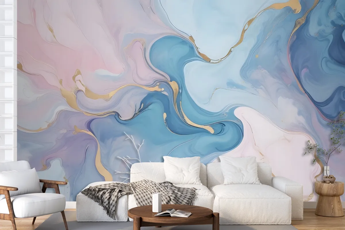 Abstract Art Marble Wallpaper Mural