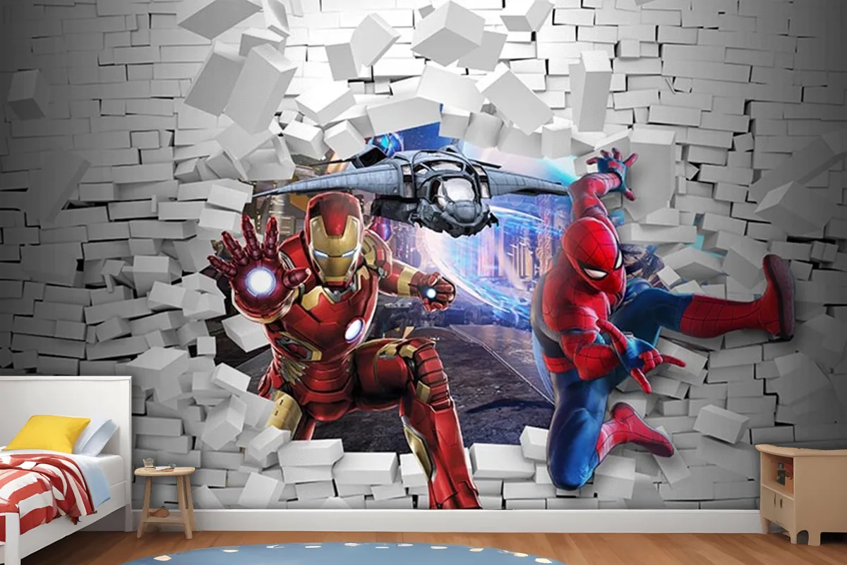 Avengers Duvar Kağıdı 3D