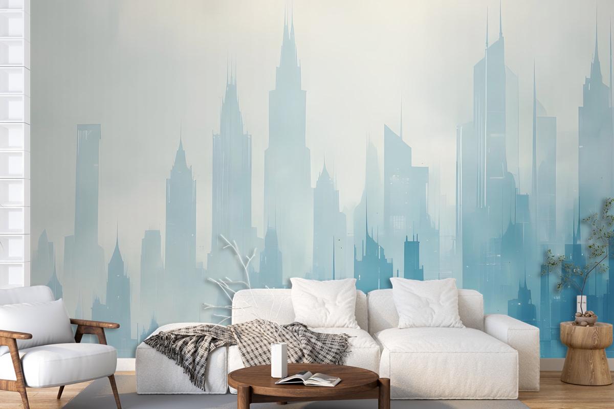 Cityscape Wallpaper Mural