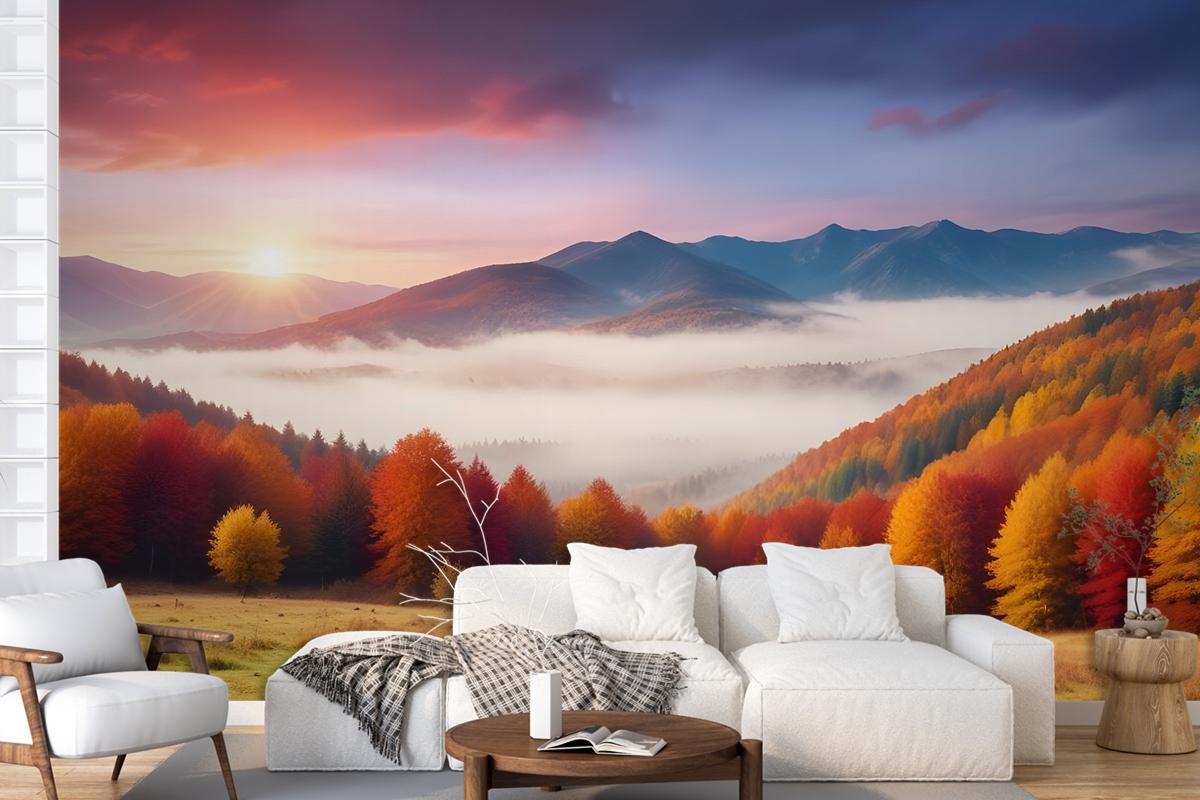 Colorful Nature Autumn Wallpaper Mural