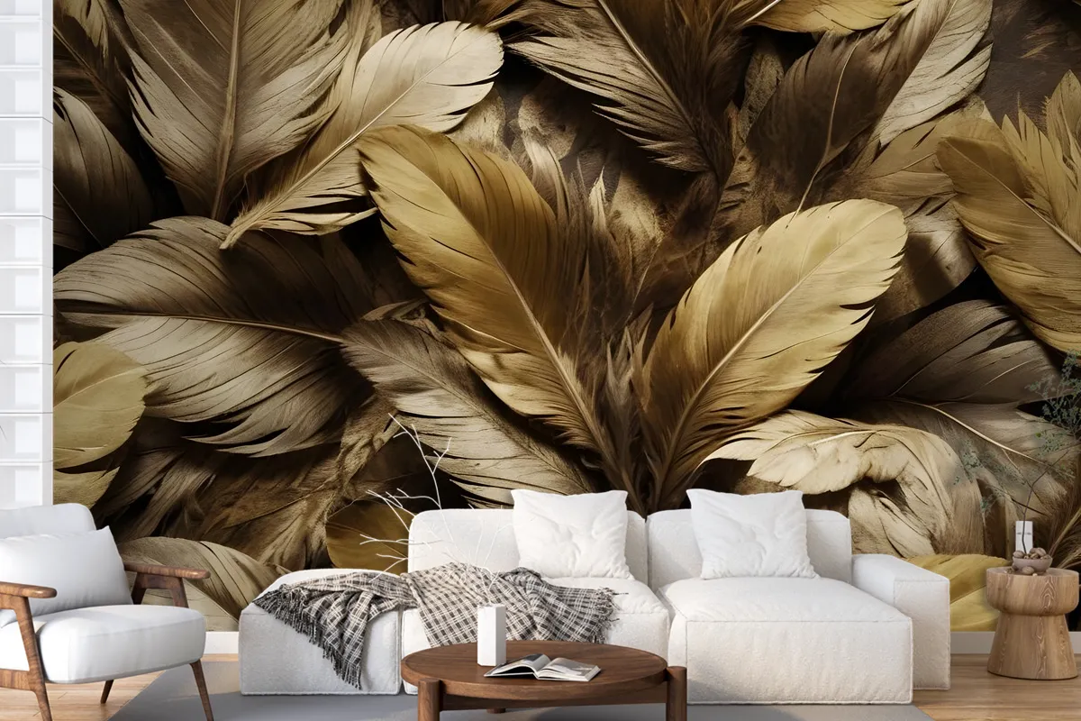 Dead Leaf Wallpaper Wallpaper Mural