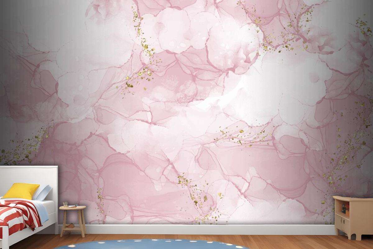 Hand Painted Watercolor Background Wallpaper Mural