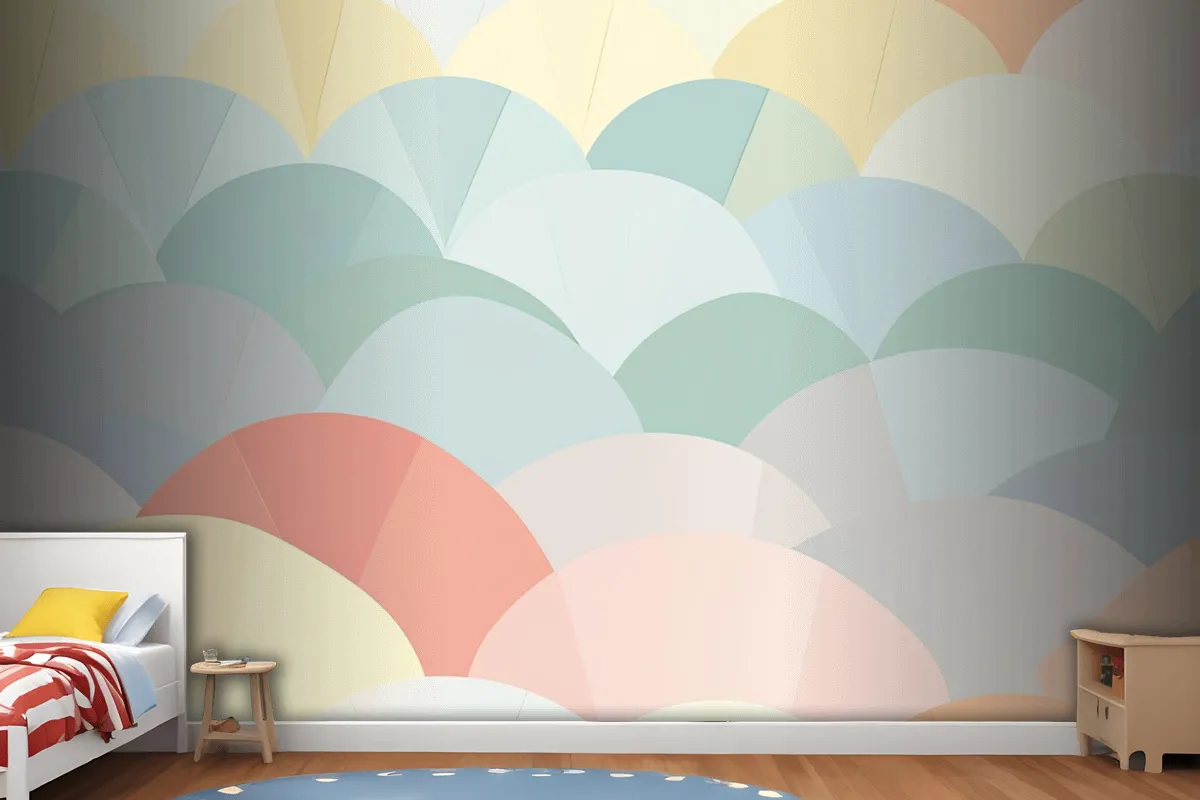 Of Banner For Background Pastel Wallpaper Mural