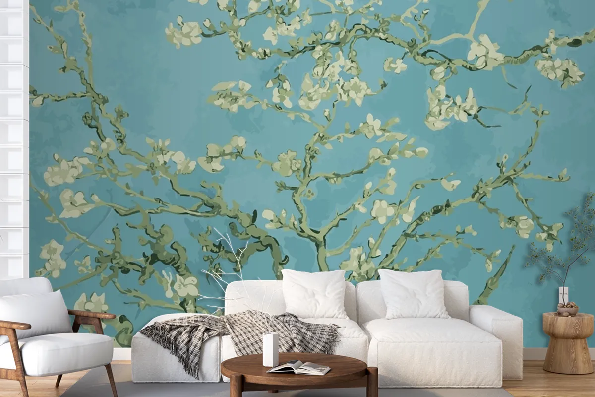 Van Gogh Almond Blossom Wallpaper Mural