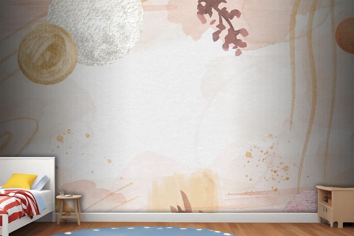 Watercolor Abstract Background Wallpaper Mural