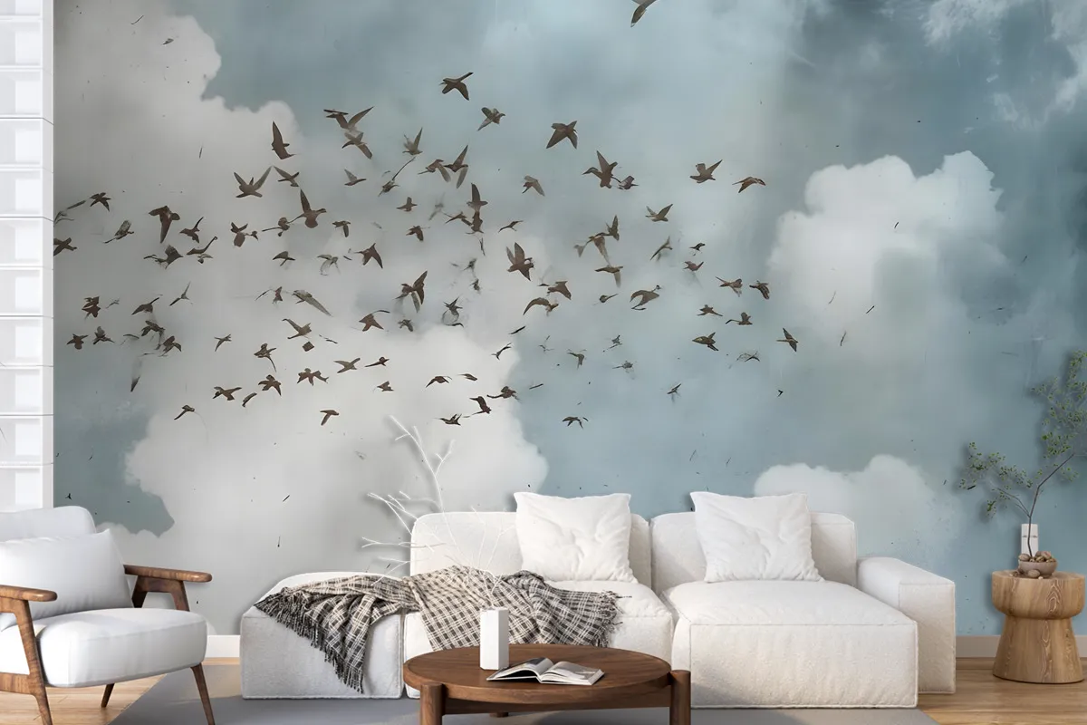 Watercolor Splash Art Wallpaper Mural